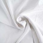 Polyester 70" Round Tablecloth White - Durable & Wrinkle-Resistant Table Cover for Everyday Use