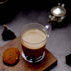 10-Pack Plastic Coffee Espresso Cups Clear - Disposable Mugs with Handles for Tea, Lattes & Hot Chocolate 5oz