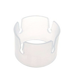 50 Pcs 1.25" Balloon Arch Attachment Clips, 4 PT Clear Plastic Clips