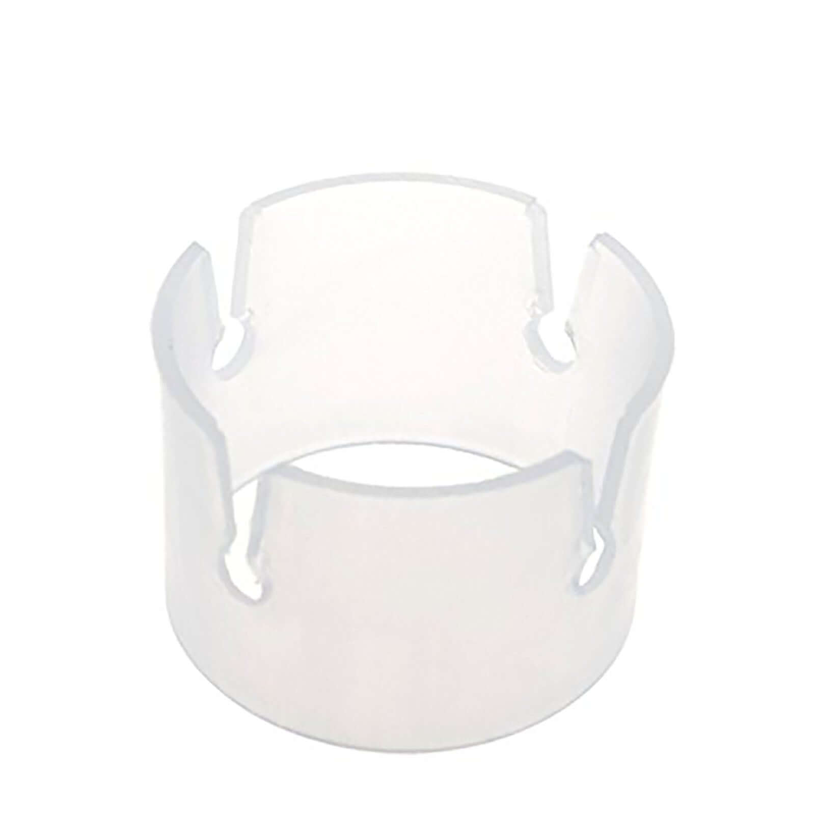 50 Pcs 1.25" Balloon Arch Attachment Clips, 4 PT Clear Plastic Clips