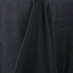 Premium Polyester 90"x132" Rectangle Tablecloth Black - Seamless 220GSM Stain-Resistant Design for Luxurious Events