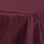 Polyester 54"x54" Table Overlay Square Tablecloth Burgundy - Wrinkle-Resistant & Durable Table Cover