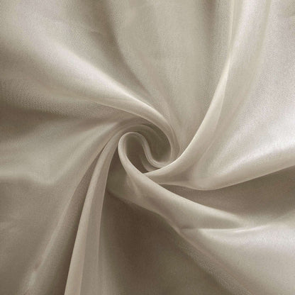 5 Pack Natural DIY Designer Chiffon Chair Sashes - 22"x78"