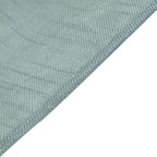 5 Pack Faux Linen 20"x20" Napkins Dusty Blue - Slubby Textured & Wrinkle Resistant Cloth Napkins