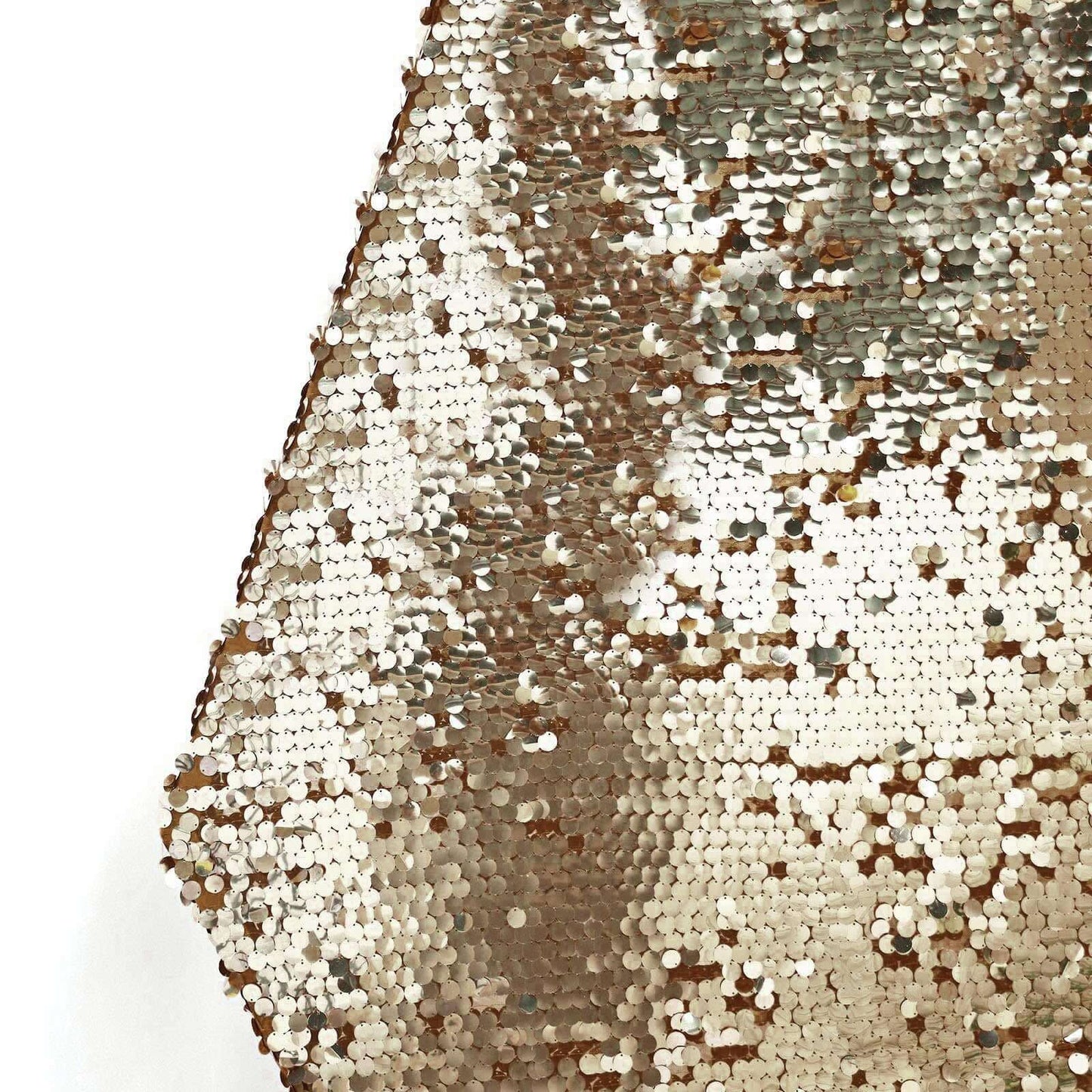 8ftx7ft Gold Big Payette Sequin Sparkly Hexagon Backdrop Stand Cover
