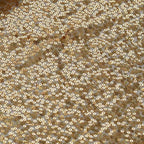 54"x4 Yards Gold Sequin Fabric Bolt, Sparkly DIY Craft Fabric Roll