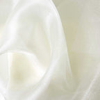 12"x10yd Ivory Sheer Chiffon Fabric Bolt, DIY Voile Drapery Fabric
