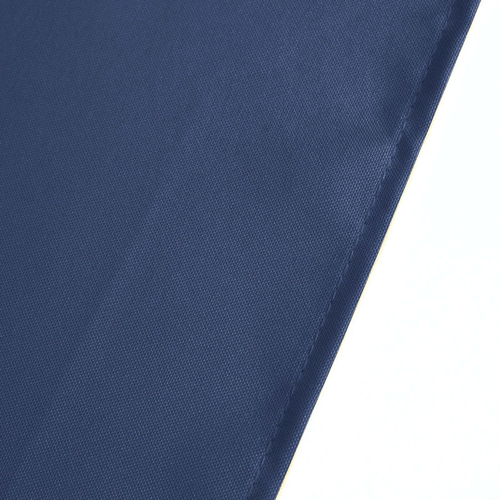 Premium Polyester 54"x54" Table Overlay Square Tablecloth Navy Blue - Stain and Wrinkle-Resistant 220GSM Table Topper