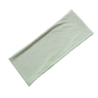 5 Pack Stretch Spandex Chair Sashes Sage Green - Fitted Finish Two Ply Heavy Duty Chair Bands 5"x12"