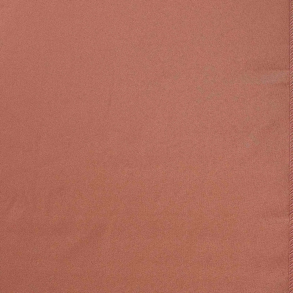 Polyester 12"x108" Table Runner Terracotta (Rust) - Durable & Wrinkle-Resistant Table Decor