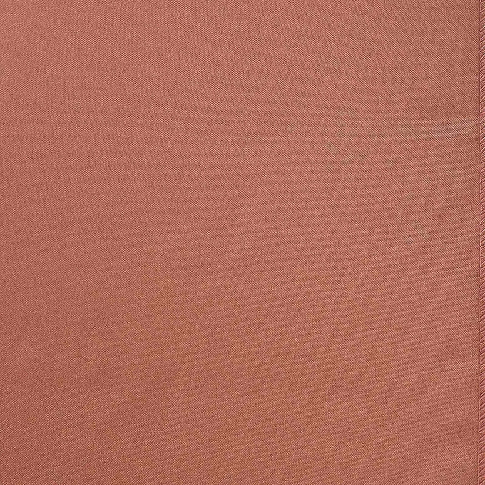 Polyester 12"x108" Table Runner Terracotta (Rust) - Durable & Wrinkle-Resistant Table Decor