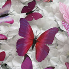 12-Pack 3D Butterfly Wall Decals, DIY Stickers Decorative Purple Collection Removable Design