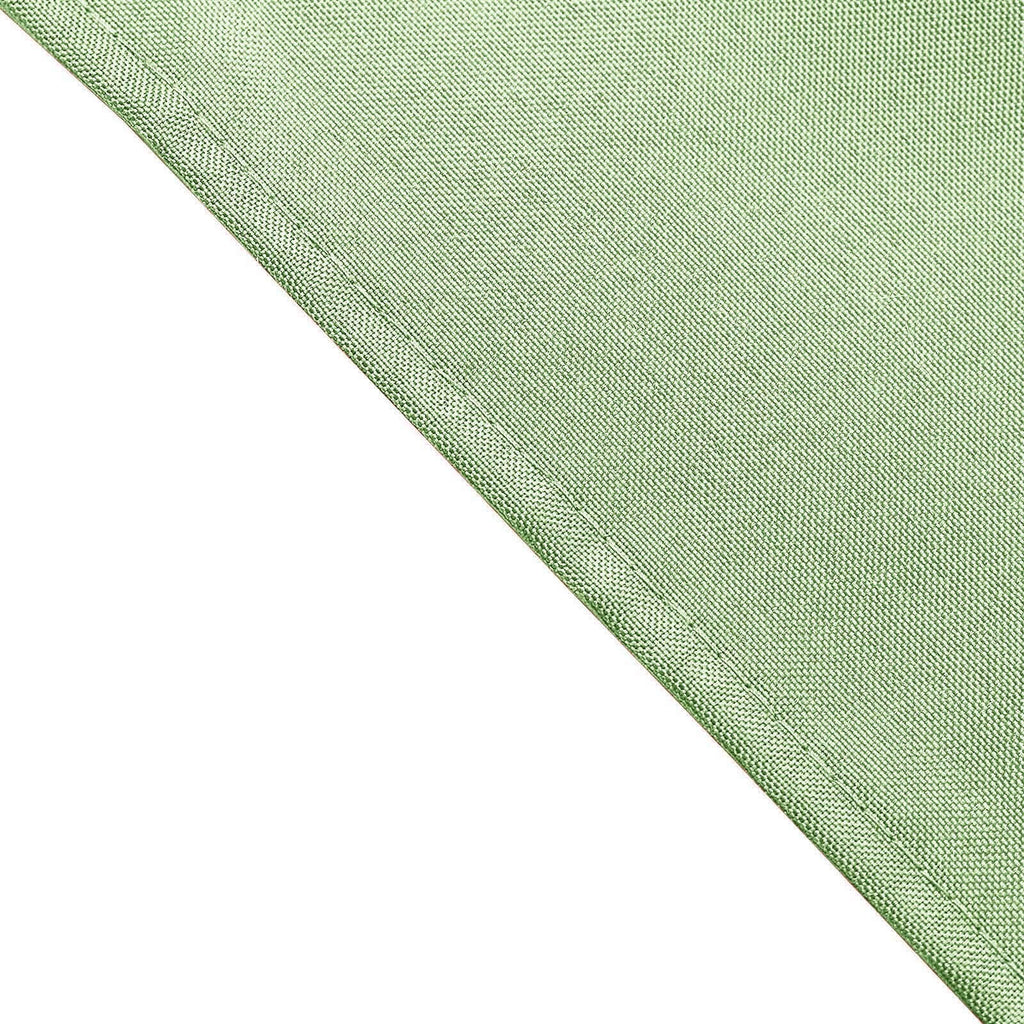 5 Pack Polyester 17"x17" Napkins Sage Green - Durable & Wrinkle Resistant Dinner Napkins