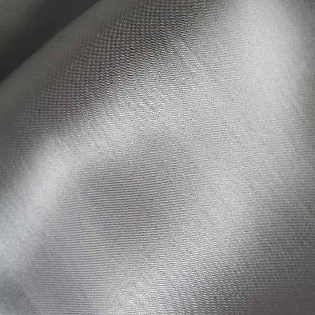 5 Pack Satin Chair Sashes Silver - Durable Chair Bows with Shiny Finish 6"x106"