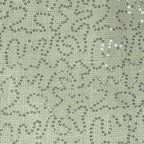 54"x4 Yards Silver Sequin Burlap Fabric Roll, DIY Craft Jute Fabric Bolt
