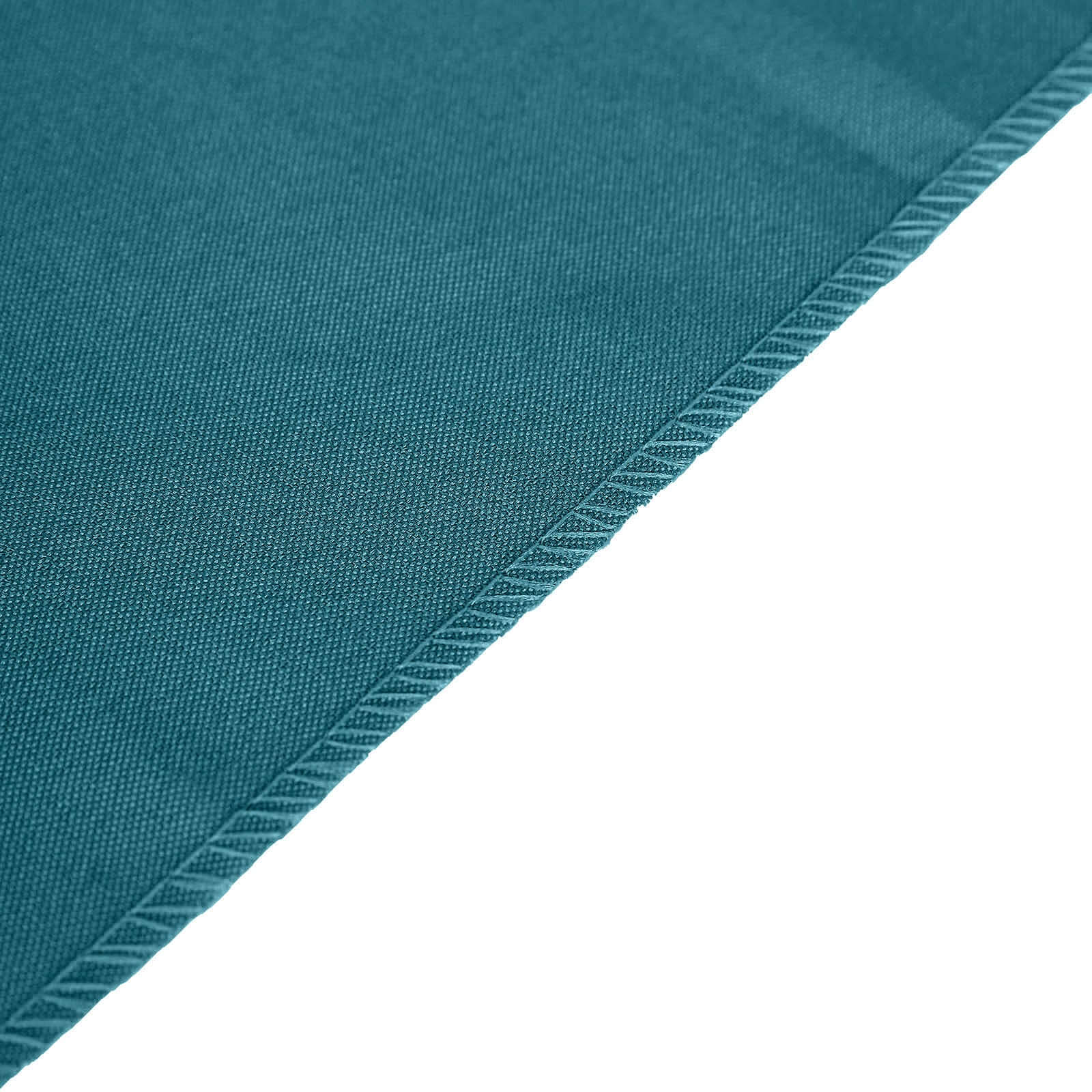 Polyester 12"x108" Table Runner Peacock Teal - Durable & Wrinkle-Resistant Table Decor