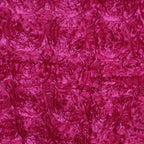 Rosette Satin 14"x108" Table Runner Fuchsia - Grandiose Design