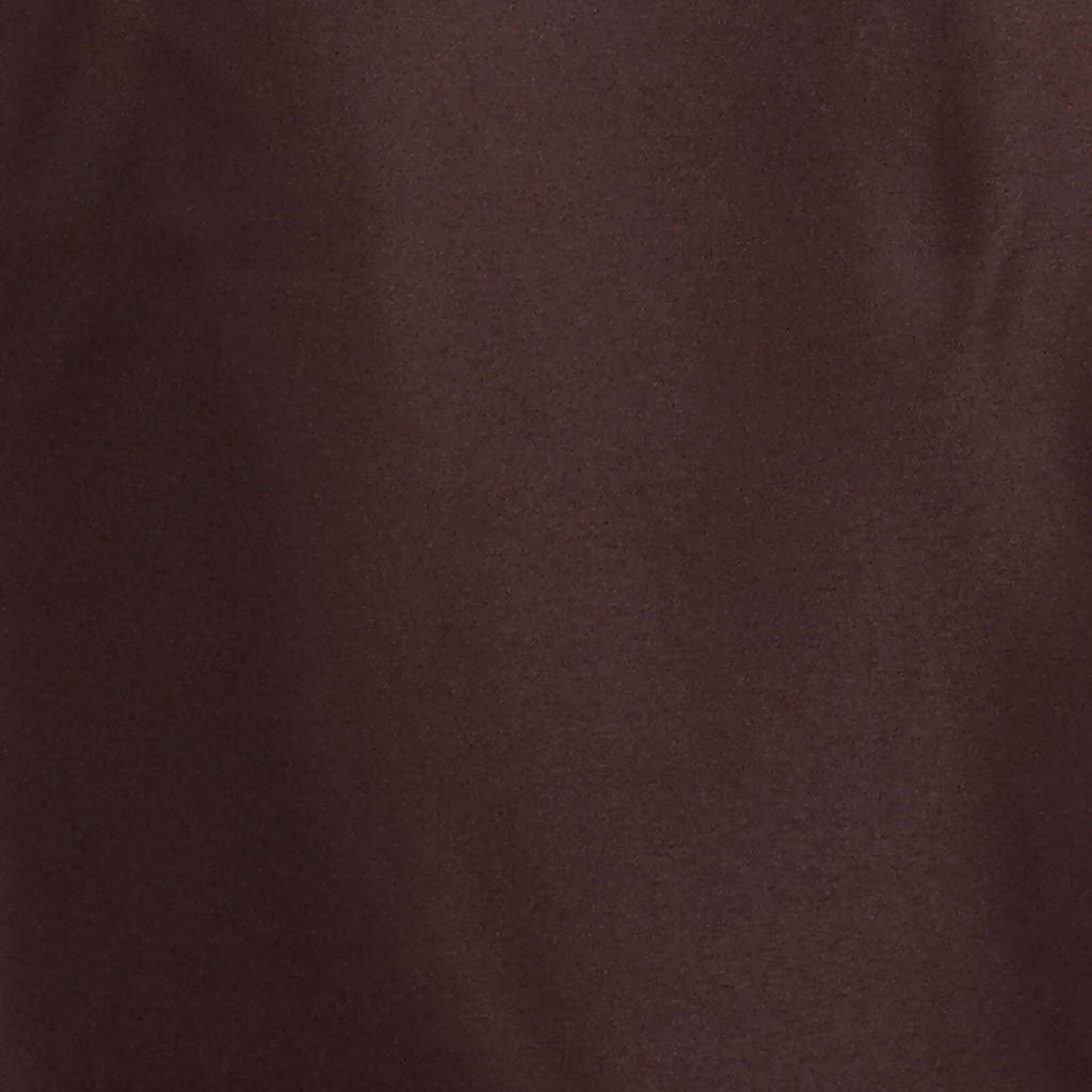 Polyester 60"x102" Rectangle Tablecloth Chocolate - Durable and Stylish Table Cover