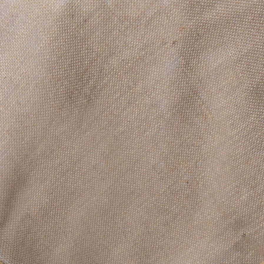 Natural Jute 72"x72" Table Overlay Square Tablecloth - Rustic Design for Authentic Vintage Decor