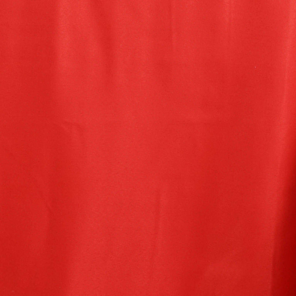 Polyester 72"x120" Rectangle Tablecloth Red - Durable and Stylish Table Cover