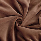 Velvet Chair Cushion Protector Stretch with Tie for Dining Chairs Copper - Durable Cover for Formal Gatherings