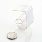 12Pcs 1.2" Adjustable Large Plastic Table Skirt Clips