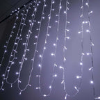 30ft Cool White 100 LED Connectable String Lights, 120V Fairy Lights