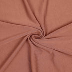 6ft Matte Terracotta (Rust) Spandex Fitted Chiara Backdrop Stand Cover For Round Top Wedding Arch