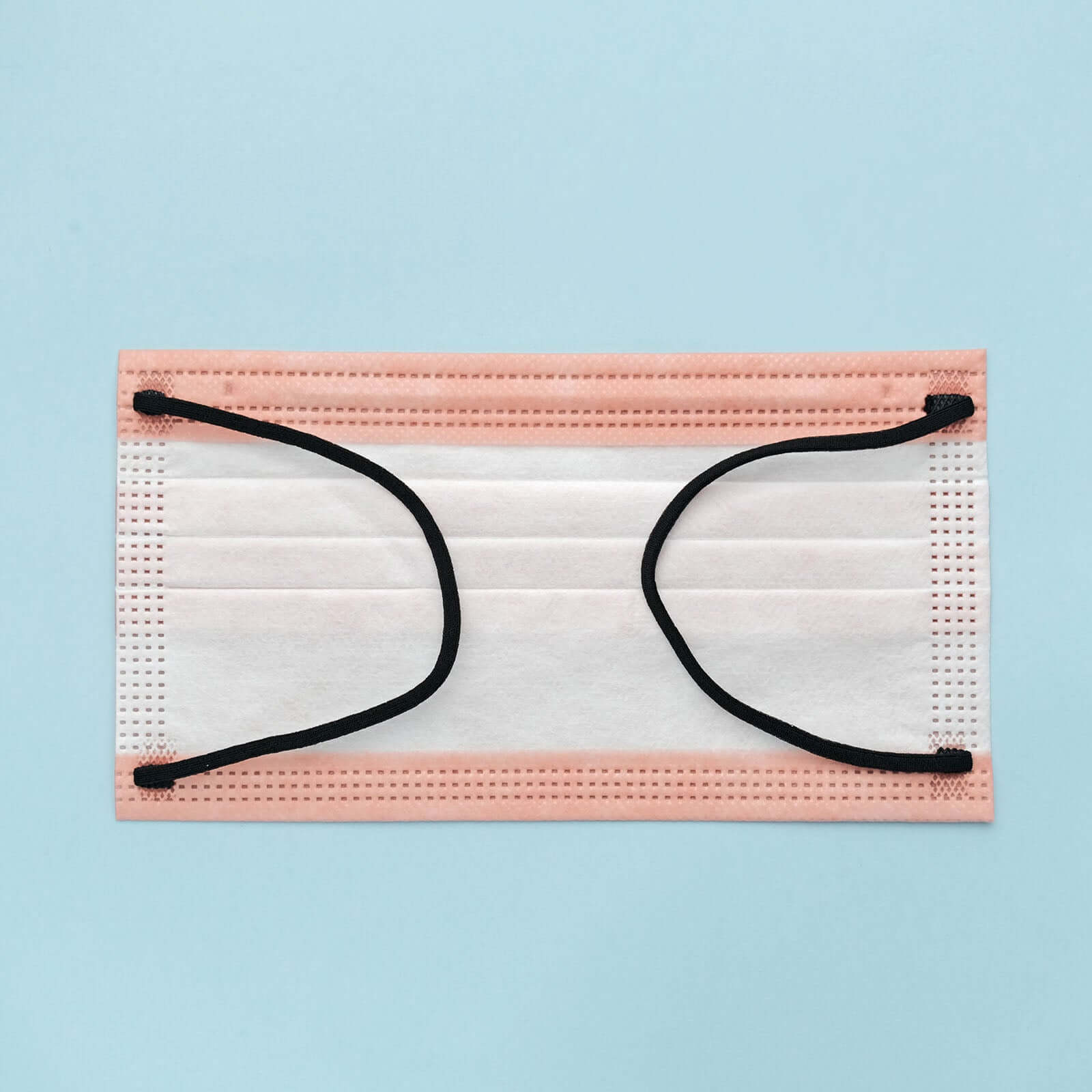 10 Pack 3 Ply Coral Disposable Face Mask Non Woven Mask with Ear Loop - Clearance SALE