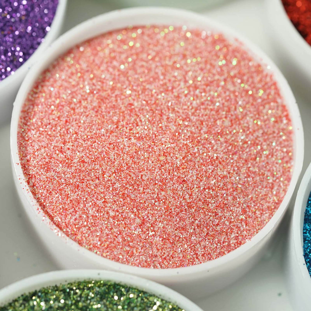 Extra Fine Glitter Bottle Coral - Nontoxic Glitter Dust Powder for Fun DIY Projects Kidsâ€™ Crafts Resin Art & Festival Decor 1 lb