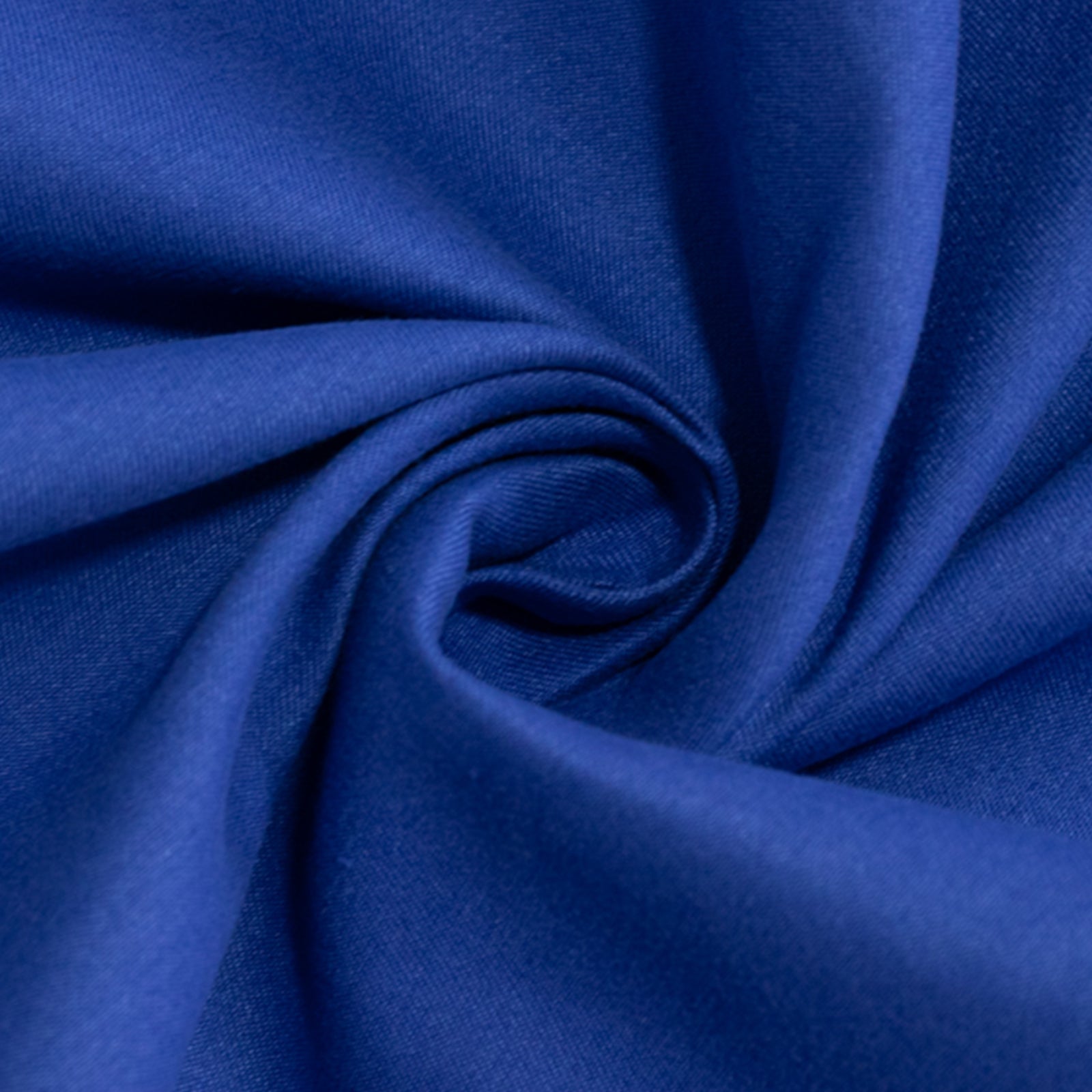 Cotton Blend 120" Round Tablecloth Royal Blue - Seamless Wrinkle - Resistant Table Cover - Bell Racket Store