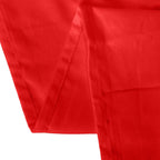 Cotton Blend 60"x102" Rectangle Tablecloth Red - Wrinkle - Resistant Table Cover - Bell Racket Store