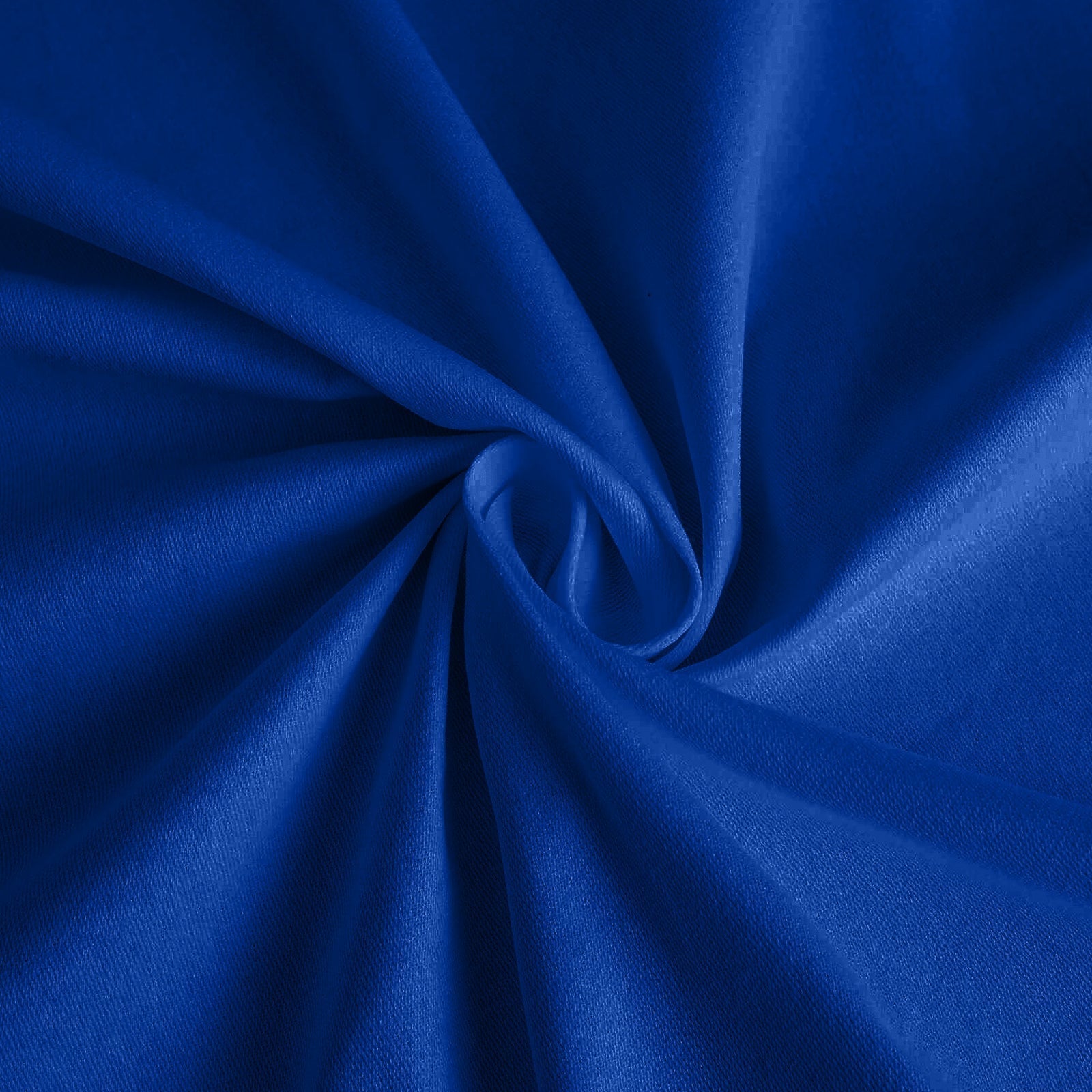 Cotton Blend 60"x102" Rectangle Tablecloth Royal Blue - Wrinkle - Resistant Table Cover - Bell Racket Store