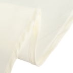 Cotton Blend 70" Round Tablecloth Ivory - Wrinkle - Resistant Table Cover - Bell Racket Store