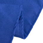 Cotton Blend 70" Round Tablecloth Royal Blue - Wrinkle - Resistant Table Cover - Bell Racket Store