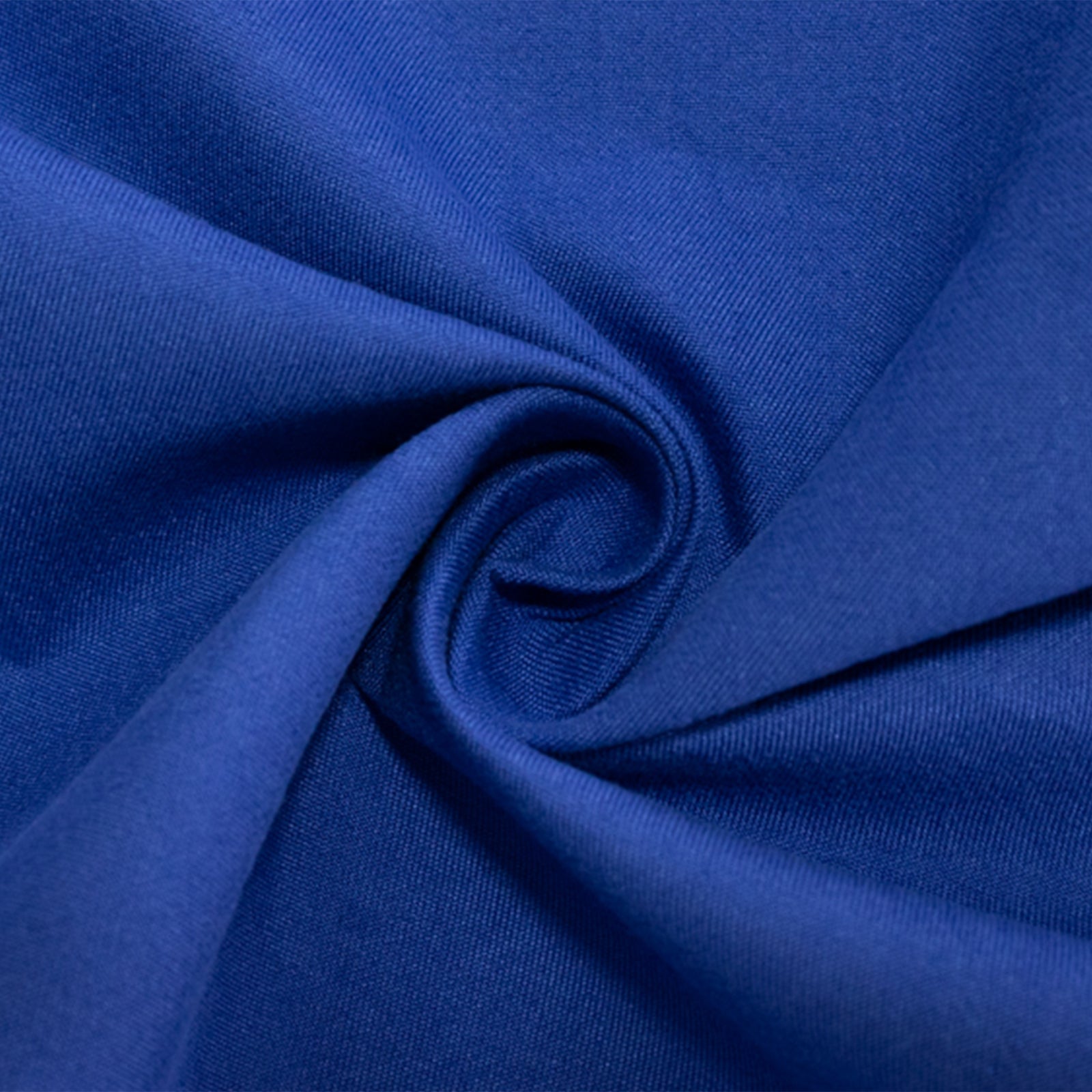 Cotton Blend 70" Round Tablecloth Royal Blue - Wrinkle - Resistant Table Cover - Bell Racket Store
