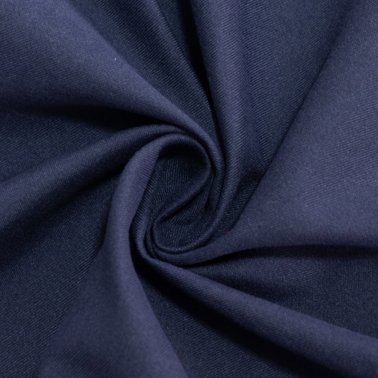 Cotton Blend 90" Round Tablecloth Navy Blue - Wrinkle - Resistant Table Cover - Bell Racket Store