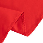 Cotton Blend 90" Round Tablecloth Red - Wrinkle - Resistant Table Cover - Bell Racket Store