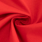 Cotton Blend 90" Round Tablecloth Red - Wrinkle - Resistant Table Cover - Bell Racket Store