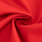 Cotton Blend 90"x132" Rectangle Tablecloth Red - Seamless Wrinkle - Resistant Table Cover - Bell Racket Store