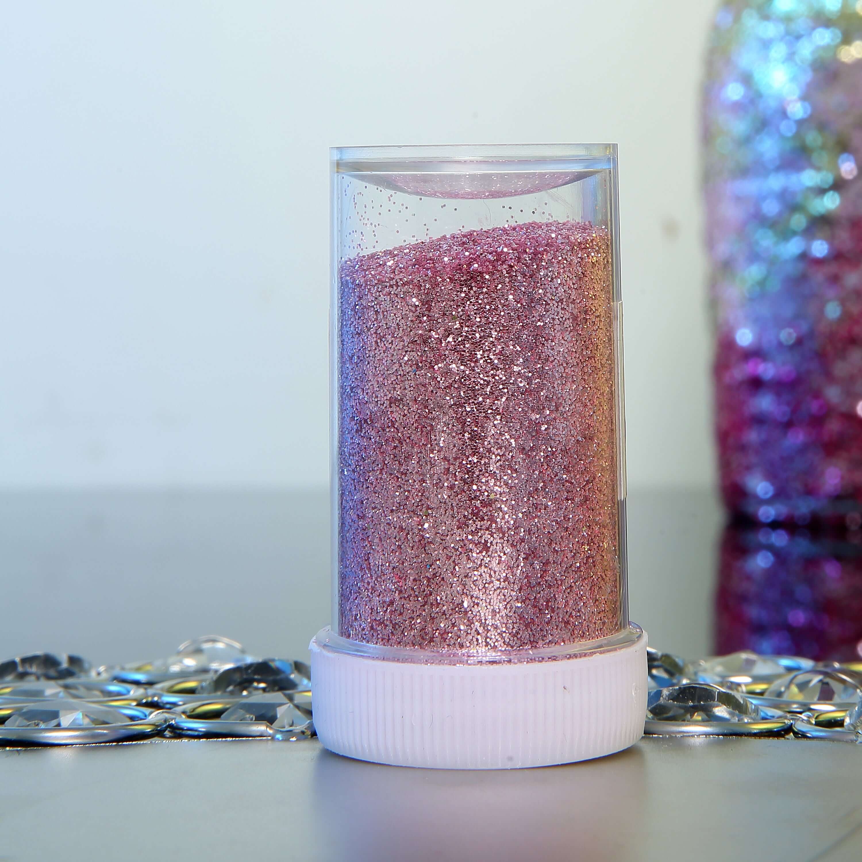 Extra Fine Glitter Powder Metallic Pink - Nontoxic Gliiter Dust with Shaker Lid for Fun DIY Projects Kidsâ€™ Crafts Resin Art & Festival Decor 23g