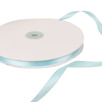 100 Yards 3/8" Light Blue Single Face Decorative Satin Ribbon