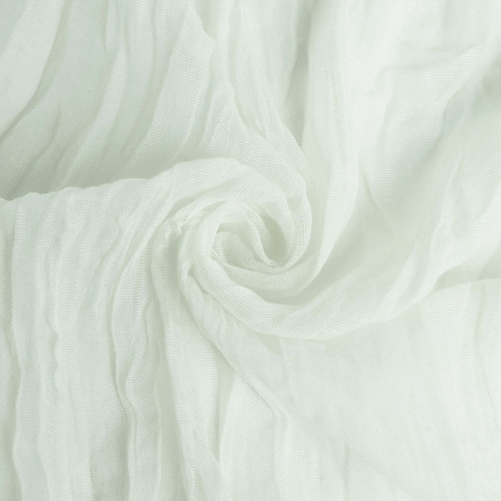 5 Pack Gauze Cheesecloth 24"x19" Napkins Ivory Reusable Dinner Napkins