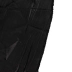 Crinkle Crushed Taffeta Chair Cover for Banquet Chairs Black - Reusable Slipcover - Bell Racket Store