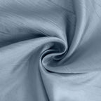 Crinkle Crushed Taffeta Chair Cover for Banquet Chairs Dusty Blue - Reusable Slipcover - Bell Racket Store