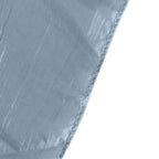 Crinkle Crushed Taffeta Chair Cover for Banquet Chairs Dusty Blue - Reusable Slipcover - Bell Racket Store