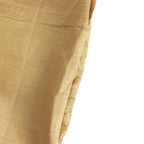 Crinkle Crushed Taffeta Chair Cover for Banquet Chairs Gold - Reusable Slipcover - Bell Racket Store