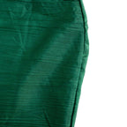 Crinkle Crushed Taffeta Chair Cover for Banquet Chairs Hunter Emerald Green - Reusable Slipcover - Bell Racket Store