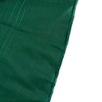 Crinkle Crushed Taffeta Chair Cover for Banquet Chairs Hunter Emerald Green - Reusable Slipcover - Bell Racket Store