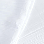 Crinkle Crushed Taffeta Chair Cover for Banquet Chairs White - Reusable Chic Wedding Decor - Bell Racket Store